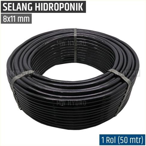 PROMO HEMAT- [50Meter] Selang PVC 11 mm - Selang PU Irigasi Pertanian - Selang Hdpe Hidroponik - Sel