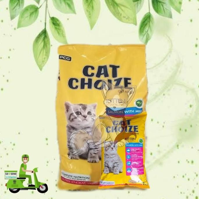 Cat Choize Kitten Salmon Makanan Kucing Kering 7Kg Pasti Ori