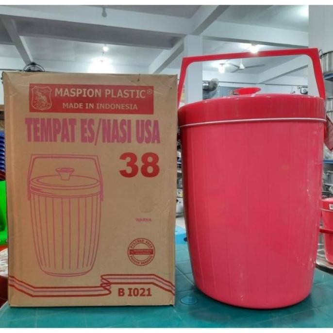 Termos Es Maspion 38 Liter/Termos Nasi/Rice Ice Bucket 38 Liter