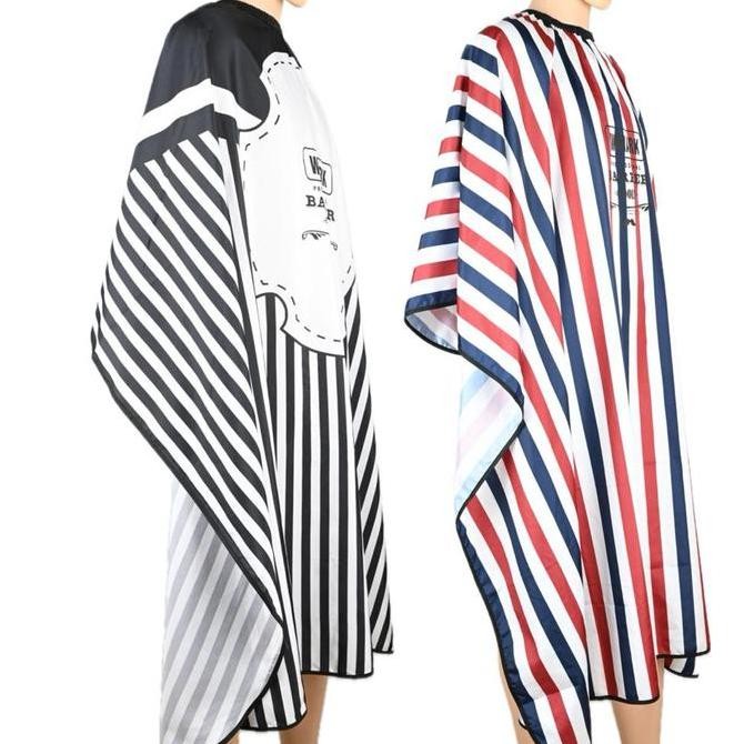 Kain Kep Kip Wmark Barbershop Hairdressing Cutting Cape 140 X 160 Cm