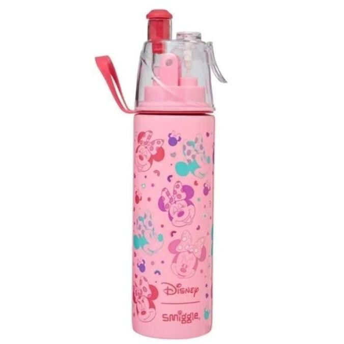 Smiggle Drink Bottle  Minnie Spritz (Bisa Semprot2) / Botol Minum Anak