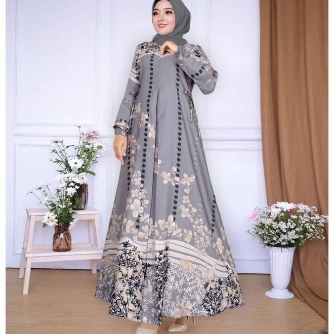 Nura Collection Official - Nuriel Shop - Gamis Wanita Model Terbaru - Gamis Maxmara - Gamis Seragama