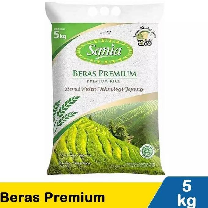

Sania Beras Premium 5kg Best Seller - Beras Putih dengan Teknologi Jepang 5 kg ds