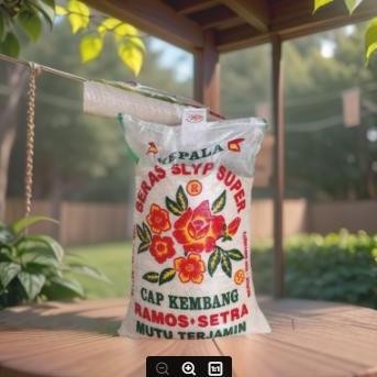 

Beras Cap Kembang kemasan 5 kg free ongkir ds