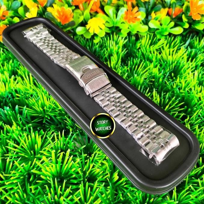 RANTAI/BRACELET/RUBBER/STRAP SEIKO JUBILEE CASE SKX013/SRPK33 DLL 20MM ORIGINAL DAN TERPERCAYA