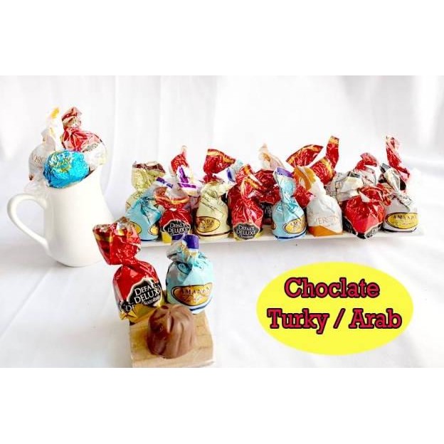 

Coklat Turkey Mix 1Kg / Coklat Arab / Oleh Oleh Haji Umroh