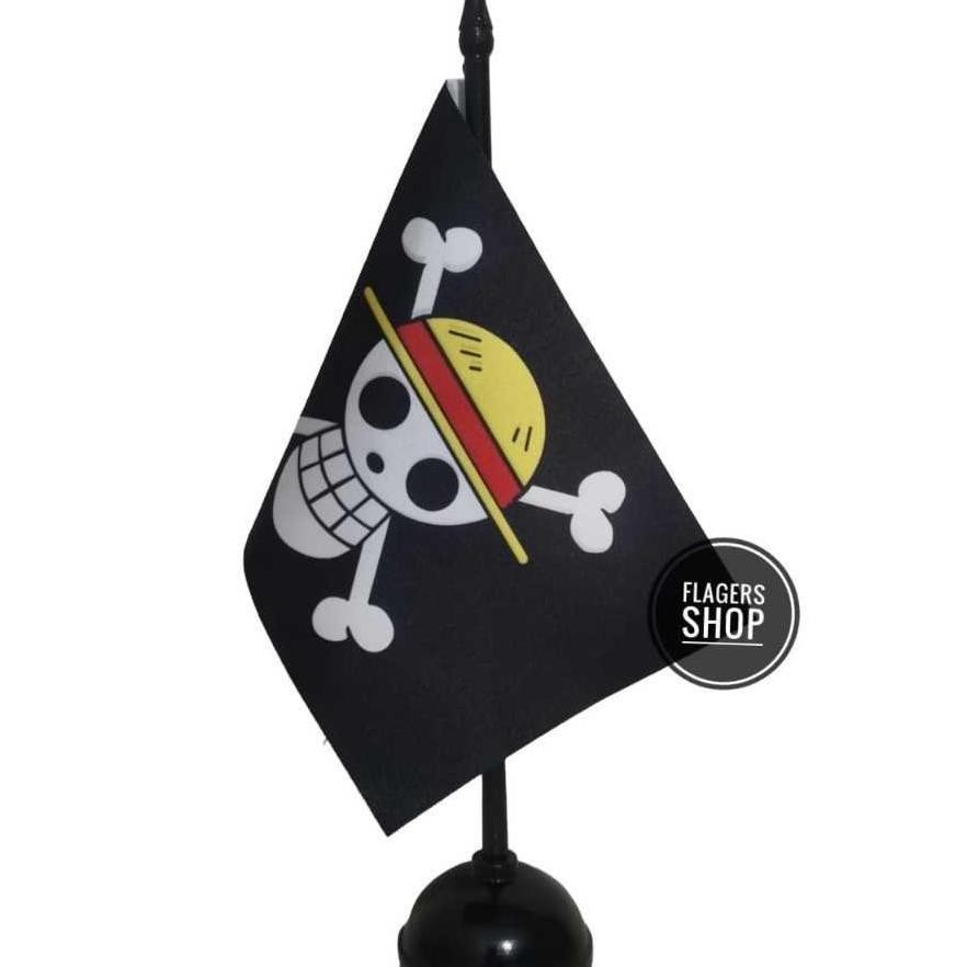 

Hj-43 Bendera Meja Anime One Piece Mugiwara Tiang Kayu