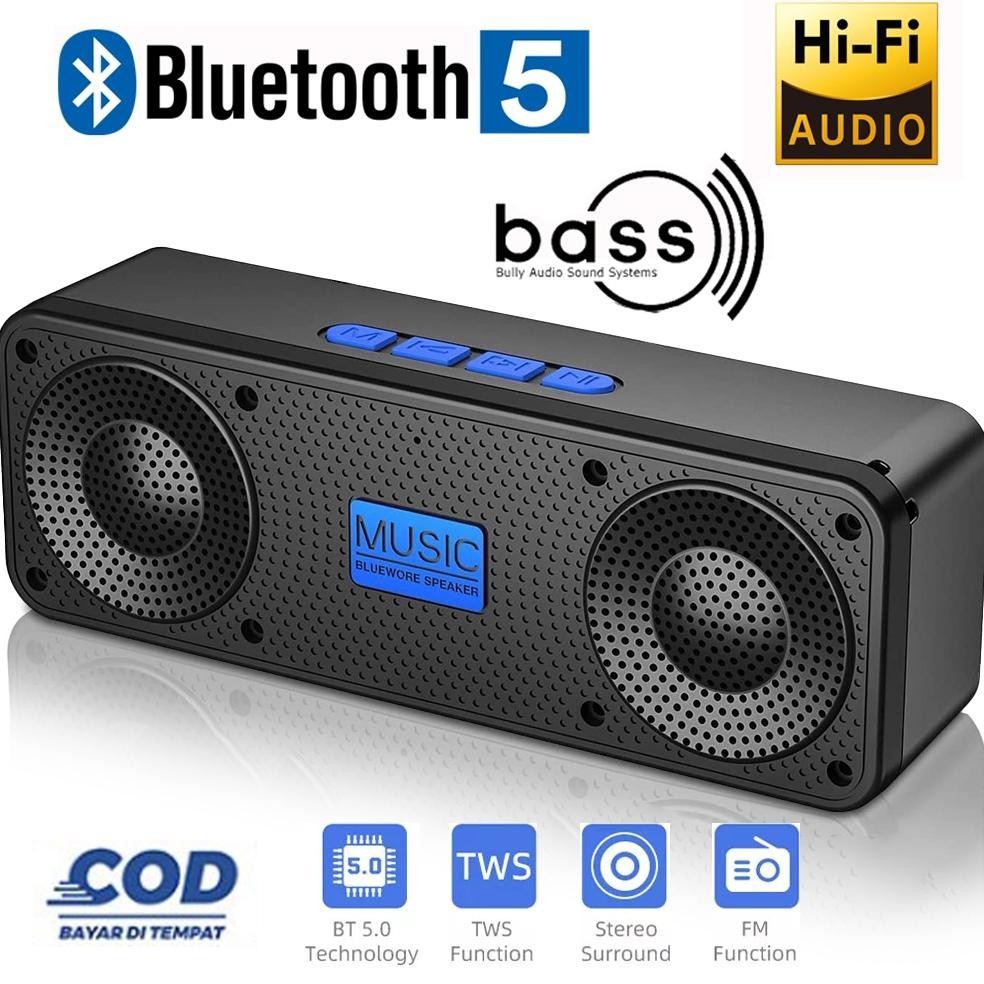 DISKON UNIG Speaker Bluetooth Mini Advance Radio FM Usb Input MP3 Bluetooth Speaker Aktif 8 inch
