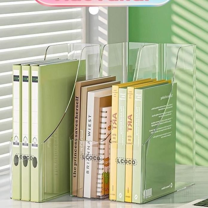 

Akrilik Rak Box File Magazine Keeper Rak Organiser File Document Serbaguna Plastic Box Foldable Desktop Box Container Storage Box Akrilik Kotak Penyimpanan Barang Serbaguna