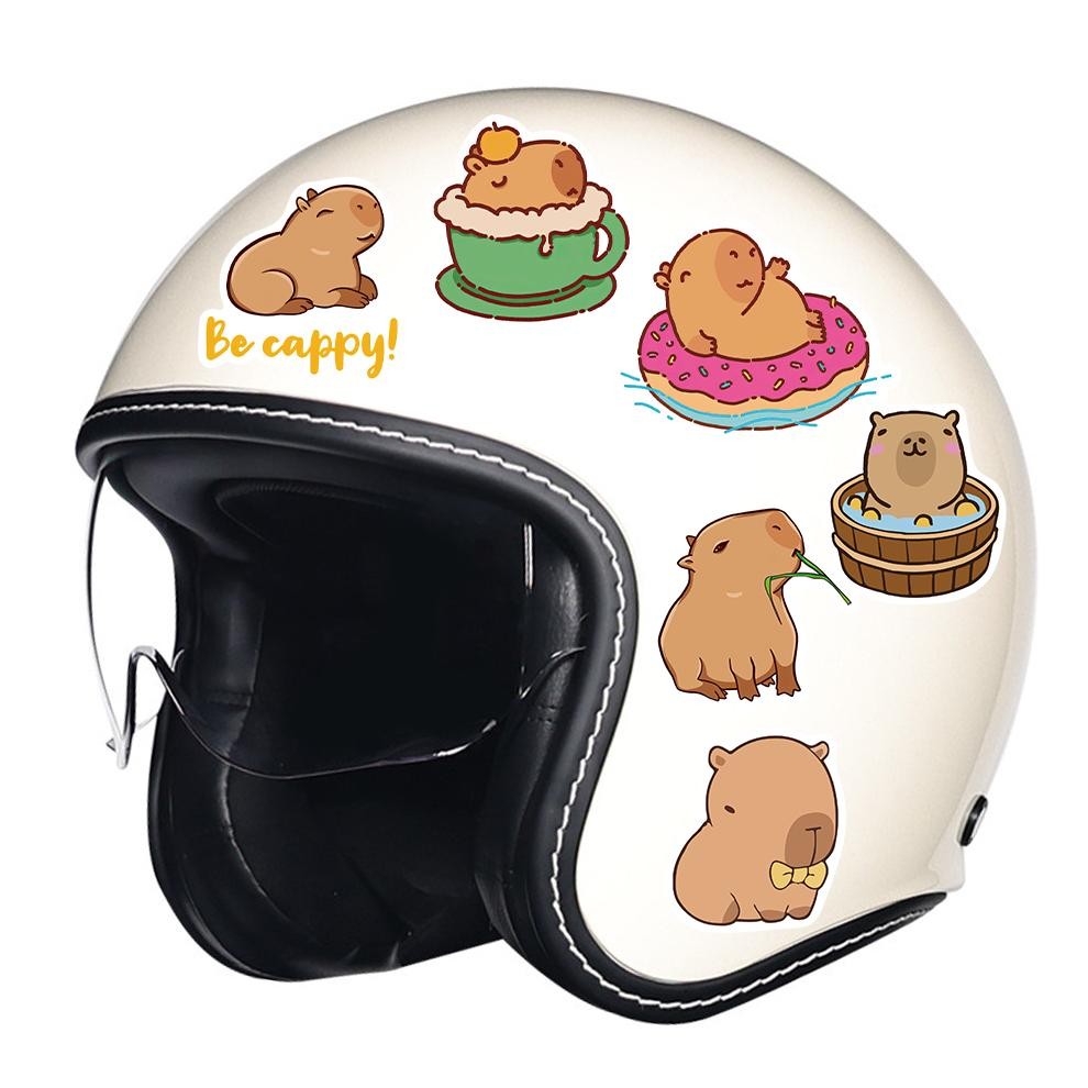 

Stiker Set Stiker Paket New Gaya lucu Capybara Stiker Hewan kecil Stiker Anti Air Stikers Berperekat Waterproof sticker decal buat Motor Helm Buku Journal Koper Casing HP Laptop Botol Minum IO-05