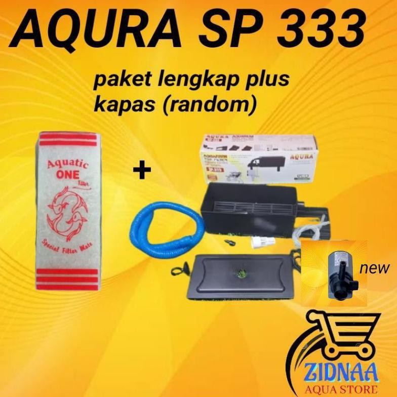 MESIN TOP FILTER TIPE 333  : Power heads aquarium water pump alat pompa penyaring kolam akuarium len