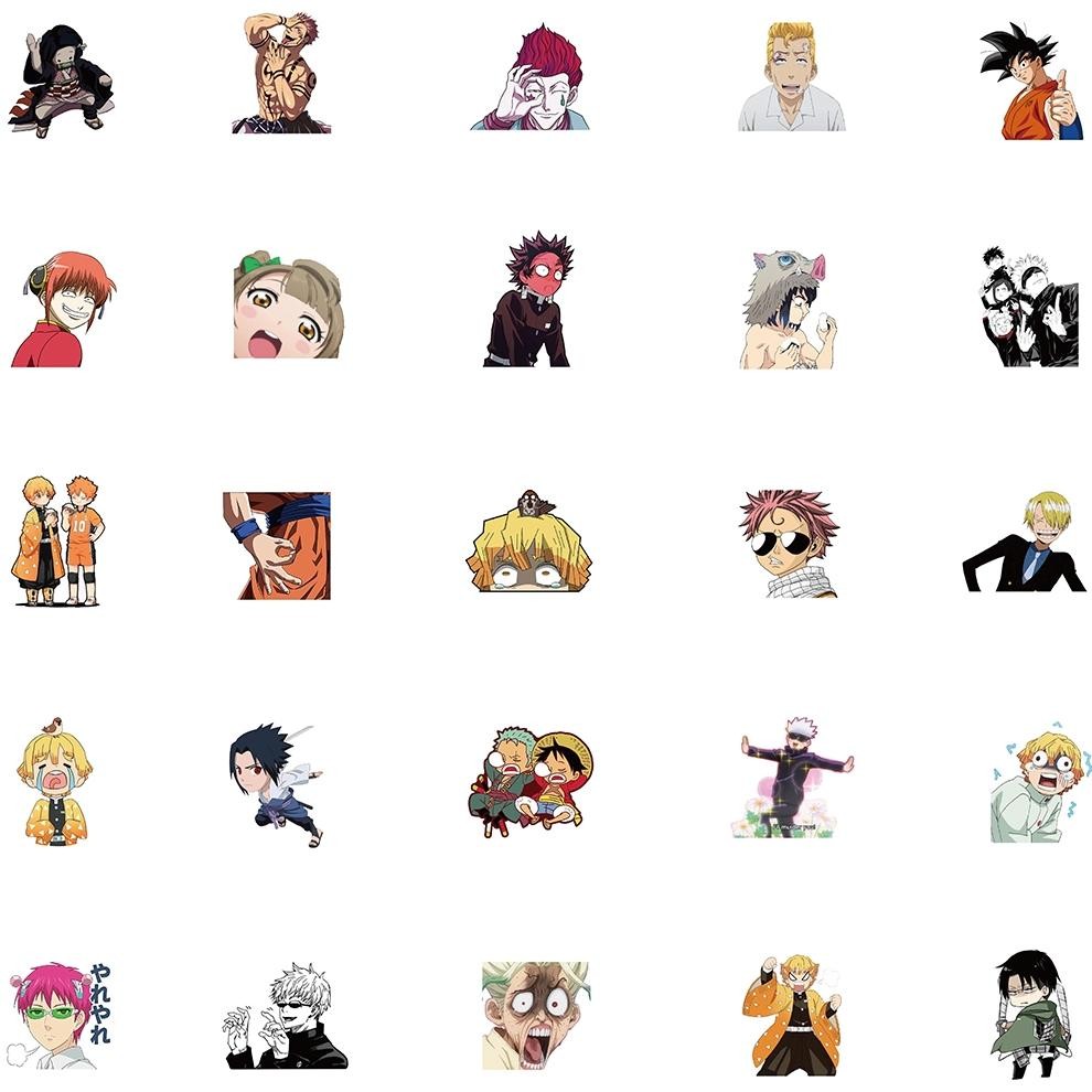 

Stiker Set Stiker Paket Anime Jepang mix Stiker Kartun Aesthetic Stiker Anti Air Stikers Berperekat Waterproof sticker decal buat Motor Helm Buku Journal Koper Casing HP Laptop Botol Minum Hadiah anak UT-00