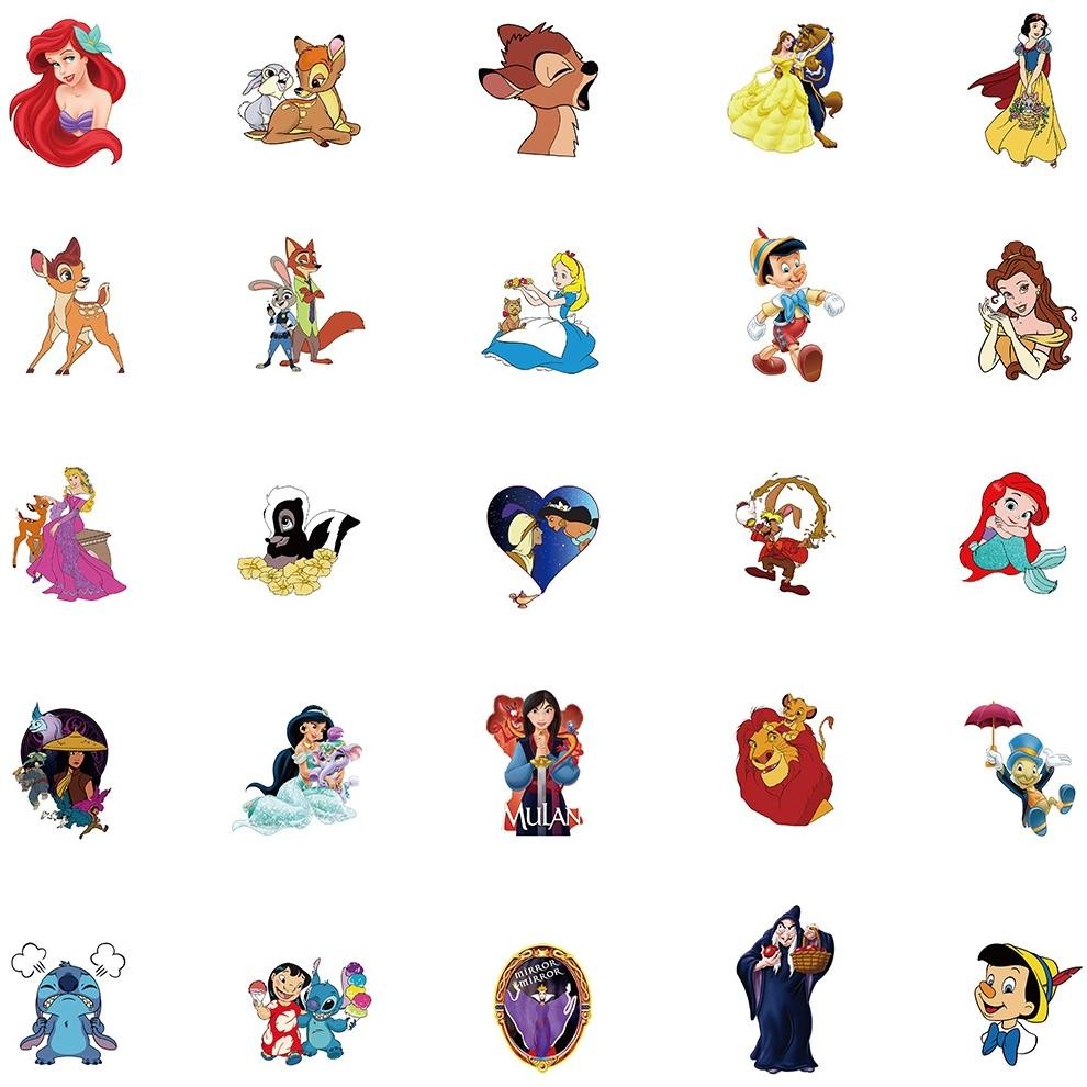 

Stiker Set Stiker Paket lucu Disney mix Stiker Kartun Aesthetic Mermaid Stiker Anti Air Stikers Berperekat Waterproof sticker decal buat Motor Helm Buku Journal Koper Casing HP Laptop Botol Minum Hadiah anak LK-81