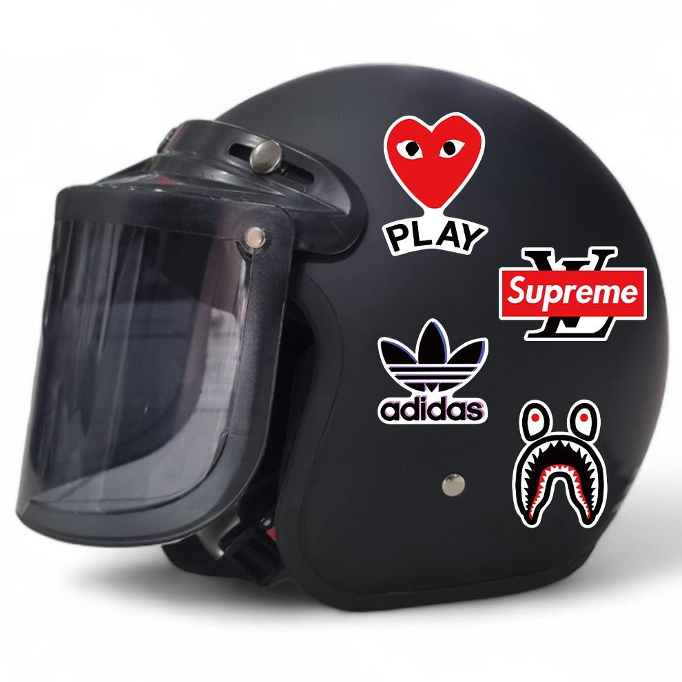 

Stiker Set Stiker Paket hot brand Stiker hypebeast LOGO Anti Air Stikers Berperekat Waterproof sticker decal buat Motor Helm Buku Journal Koper Casing HP Laptop Botol Minum FE-16