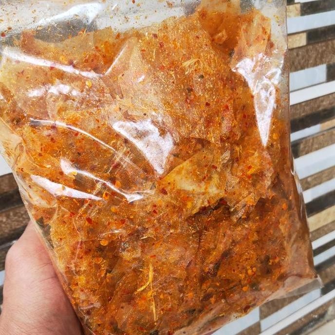 

RPS keripik kaca pedas daun jeruk 500gram Snacks Food Camilan