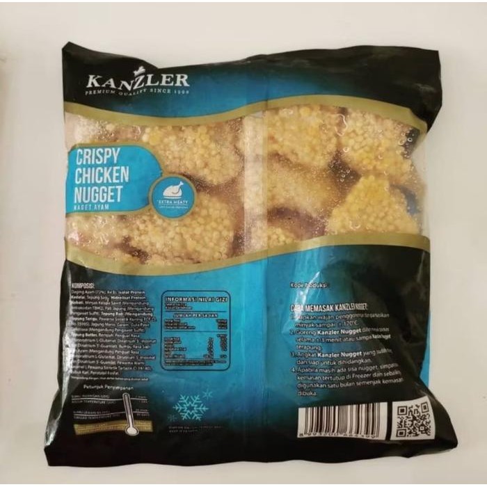 

Ff Kanzler Chiken Naget Crispy Kemasan 450Gr Food Frozen Viral Nugget Sultan Viral