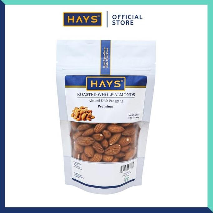

RPS Almond Utuh Panggang / Roasted Whole Almond - HAYS