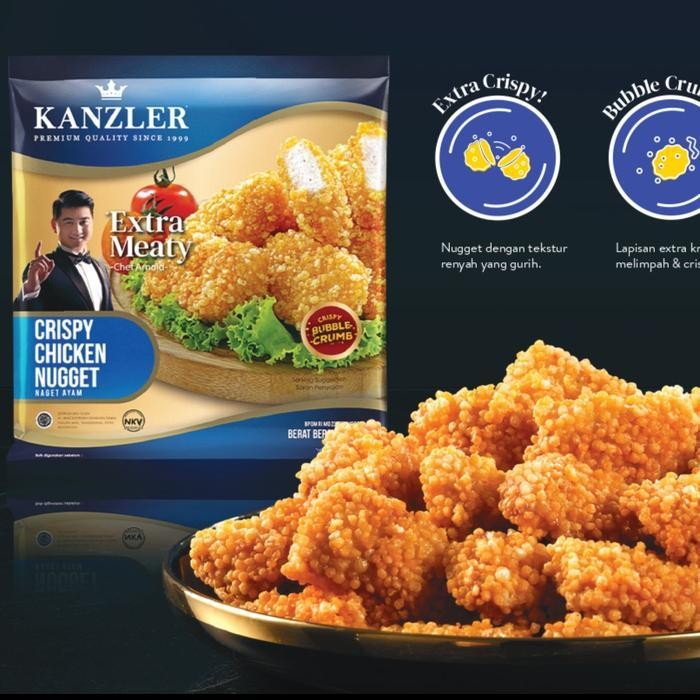 

Ff Kanzler Crispy Chicken Nugget 450 Gr