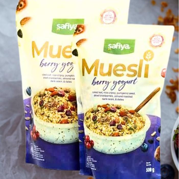 

Rps Muesli Berry Yogurt Safiya With Almond Premium Sereal