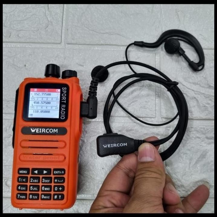 EARPHONE HT WEIRCOM WR 88PLUS EARSET WEIRCOM WR 88PLUS SPORT WR 88