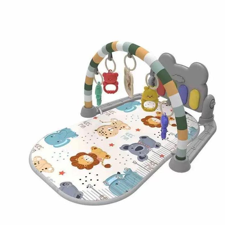 Cod ~ Hm8 ~ Mainan Bayi Rattle Playmate Musik Piano Babygym / Mainan Melatih Kaki Bayi Piano Gym / P