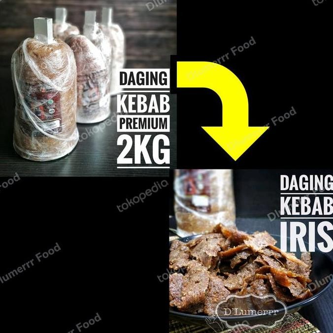 

Daging Kebab Iris/ Asap Premium 250Gr Food Frozen Sapi Meat Terlaris