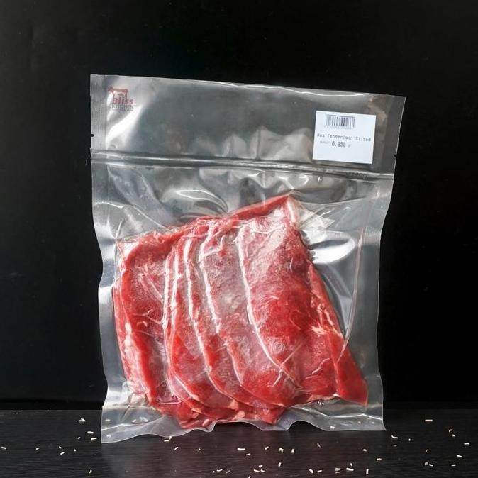 

Aus Tenderloin Sliced Beef 250Gr / Daging Sapi Has Dalam Sliced 250Gr Pasti Promo