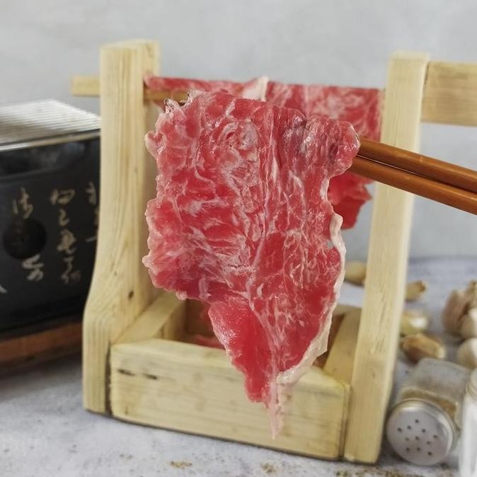 

Sirloin Kazoku Meltik Beef Sliced / Striploin Beef Meltik Slice 250Gr Terlaris