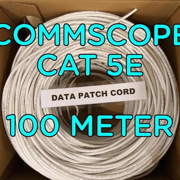 Amp Commscope Cat 5E 100Meter Kabel Lan Utp Commscope Cat 5E Amp