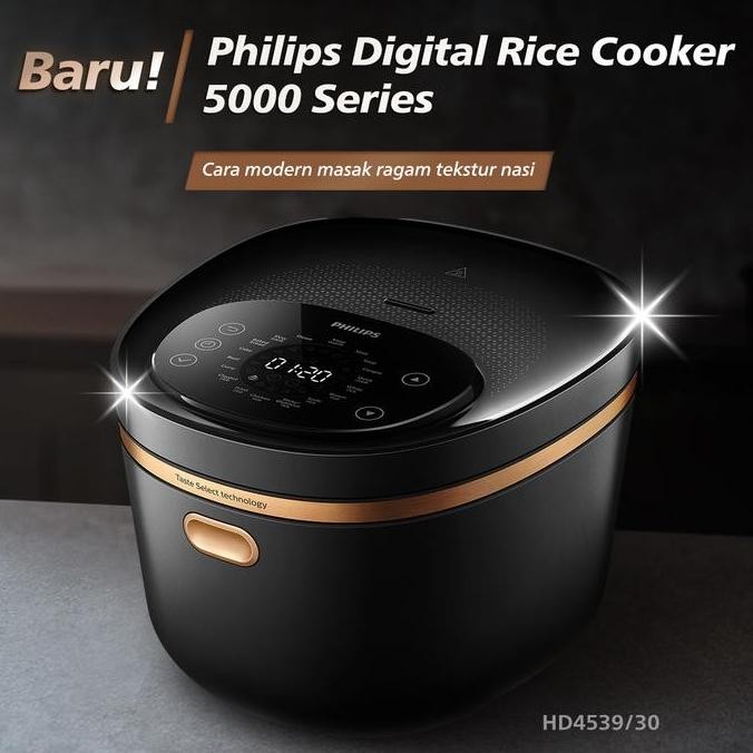 Promo Philips Digital Rice Cooker 5000 Series HD4539/30 - Induction Heating, penanak nasi, mejikom, 