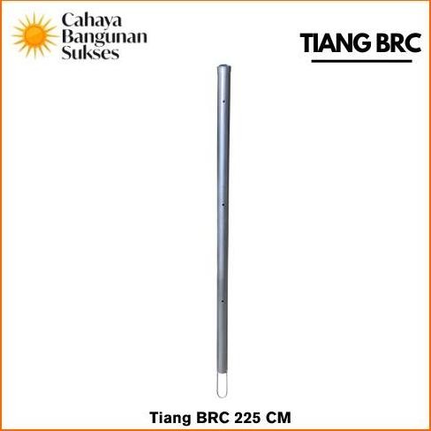 Tiang Pagar Brc Galvanis Ukuran 80Cm, 120Cm, 150Cm