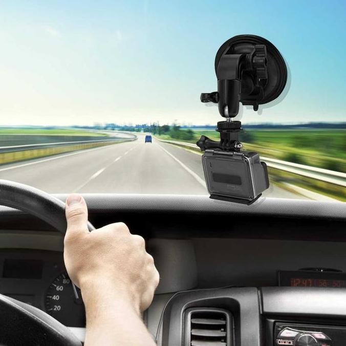 TERSEDIA BRACKET STAND KAMERA MOBIL DASHCAM CCTV UNIVERSAL UNTUK KACA MOBIL DAN GOPRO