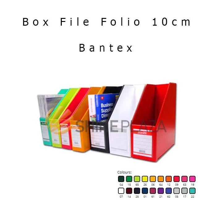 

Stok Terbatas Box File Bantex 4011 Folio 10Cm Tempat Penyimpanan Dokumen Kertas Folio