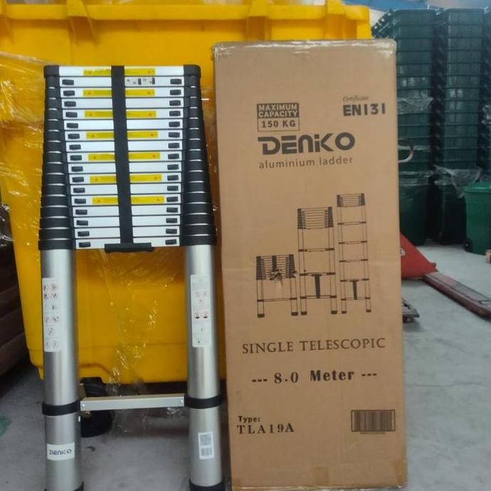 Tangga Single Teleskopik 8 Meter Denko Co