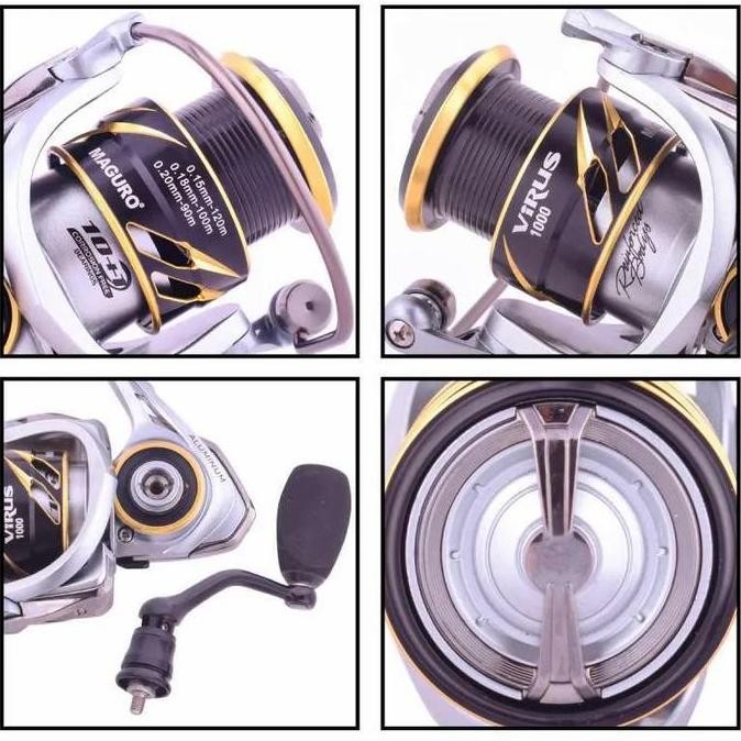 Reel Maguro VIRUS 1000 2000 2500 3000 4000 5000 Power Handle Spinning