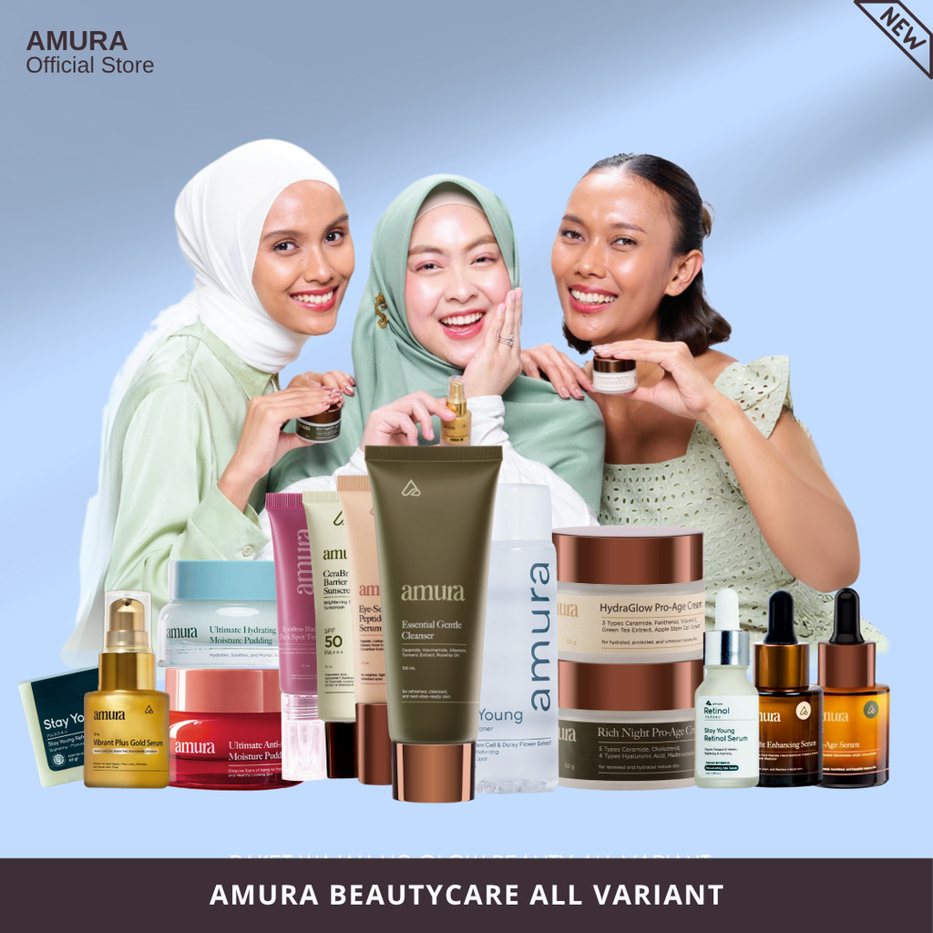 Amura Beautycare Skincare dr Shindy Paket Skincare Wajah Aman Bumil Busui ORIGINAL BPOM