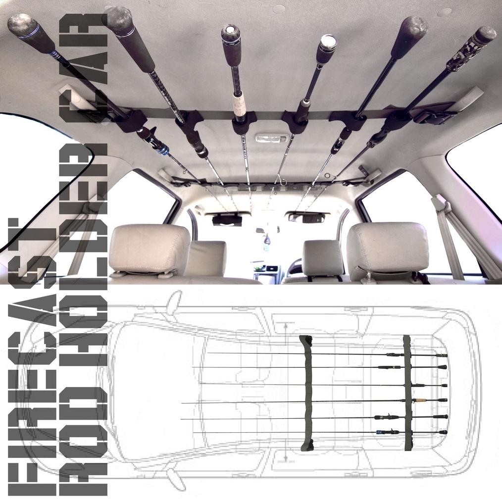 Firecast | Rod Holder | Aksesoris Untuk Membawa Joran Pancing di Mobil