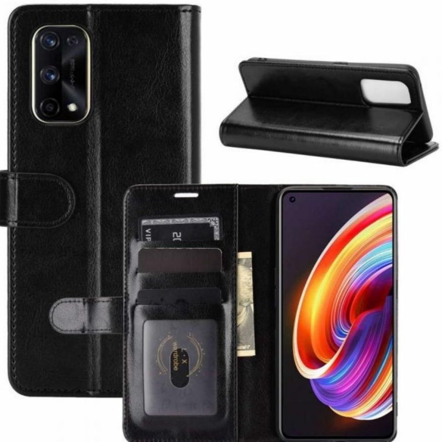 [Promo.. Leather Flip Cover Xiaomi Redmi Note 10 5G / Poco M3 Pro 5G Poco M5 2022 5G Wallet Cover Ca
