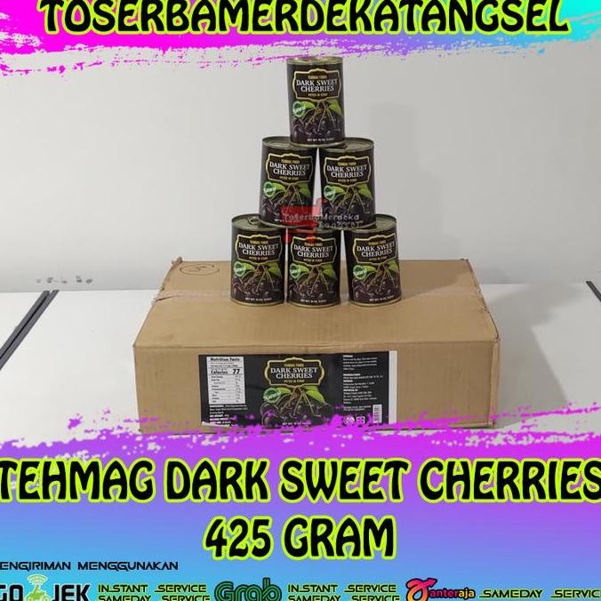 

Tehmag Dark Sweet Cherries/Cherry In Syrup 425 Gram