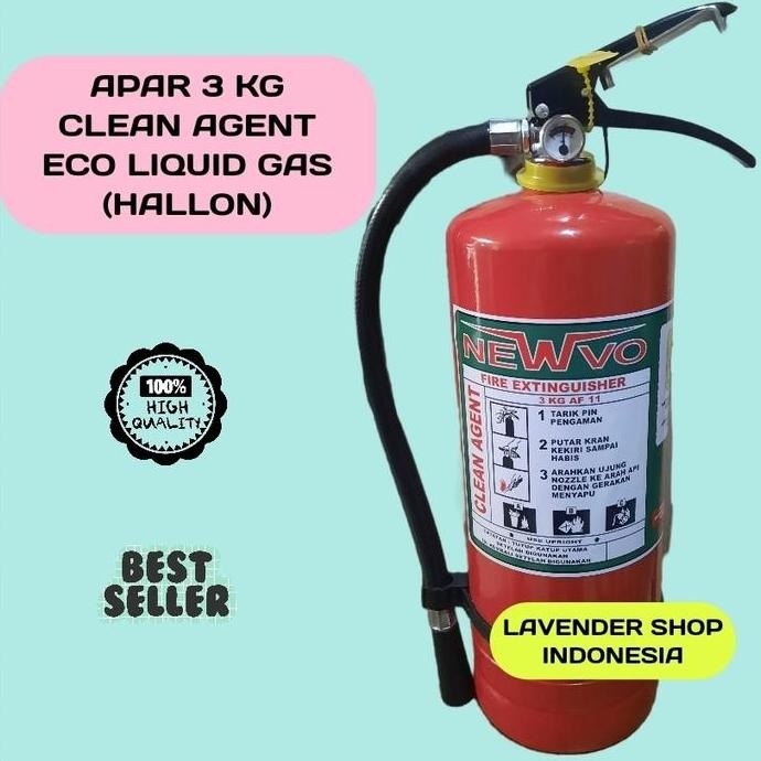Apar 3 Kg Clean Agent Eco Liquid Gas / Apar 3Kg /Apar 3Kg Hallon Af 11 / Apar 3 Kg Hallon Co