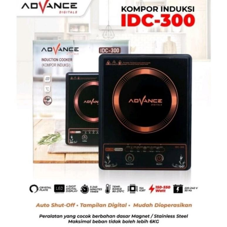 ADVANCE KOMPOR LISTRIK INDUKSI IDC-300
