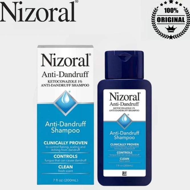 Terbaru Baru-Nizoral Anti Dandruff Shampoo Ketombe 1% Ketoconazole 200Ml - Usa Nizoral Shampo Anti K