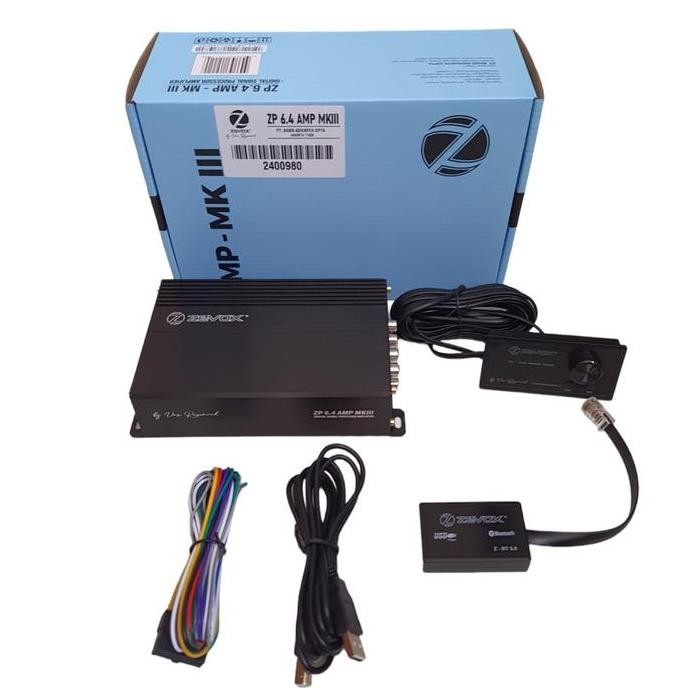 Processor zevox zp 6.4 amp-MK III dsp zevox zp6.4 amp-MKIII mk3