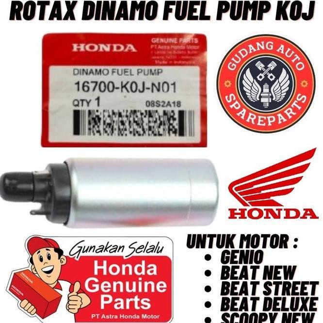 Diskon Original Ahm Rotax Rotak Dinamo Fuel Pump Honda Genio Beat Scoopy New Ready