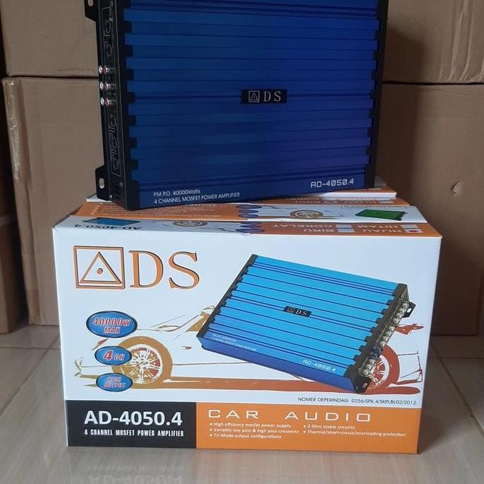 POWER ADS AMPLIFIER MOBIL 4 CHANEL ADS AD-4030.4