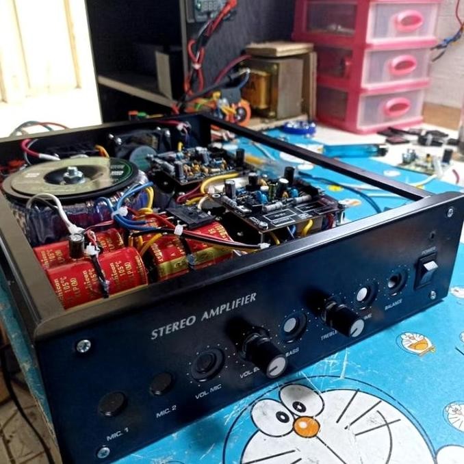 power amplifier 10 ampere toroid stereo