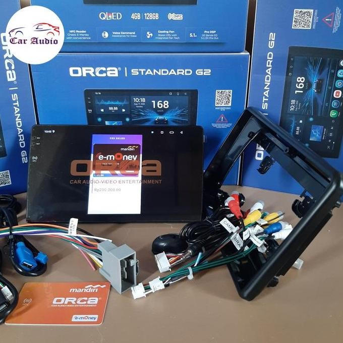 Head Unit Android BRIO BRV MOBILIO Android ORCA ADR 9988