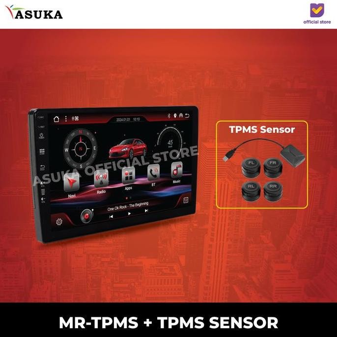 Headunit Android Mirai MR 9032 1032 TPMS dengan Garansi Resmi untuk semua mobil