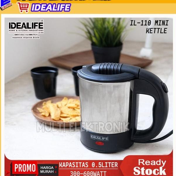 Electric Kettle Il110 Mini Teko Listrik Mini Kapasitas 0.5L