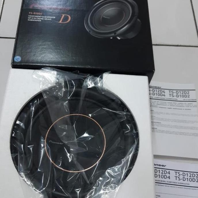 subwoofer pioneer 10 inch Tsd 10 d4